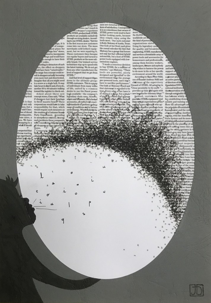 Souffler sur les mots